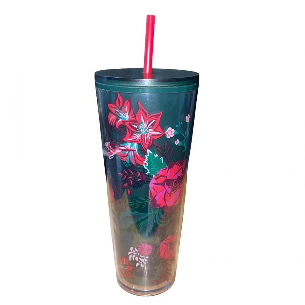 NWT Starbucks Poinsettia Holiday 2022 Limited Edition Venti 24oz